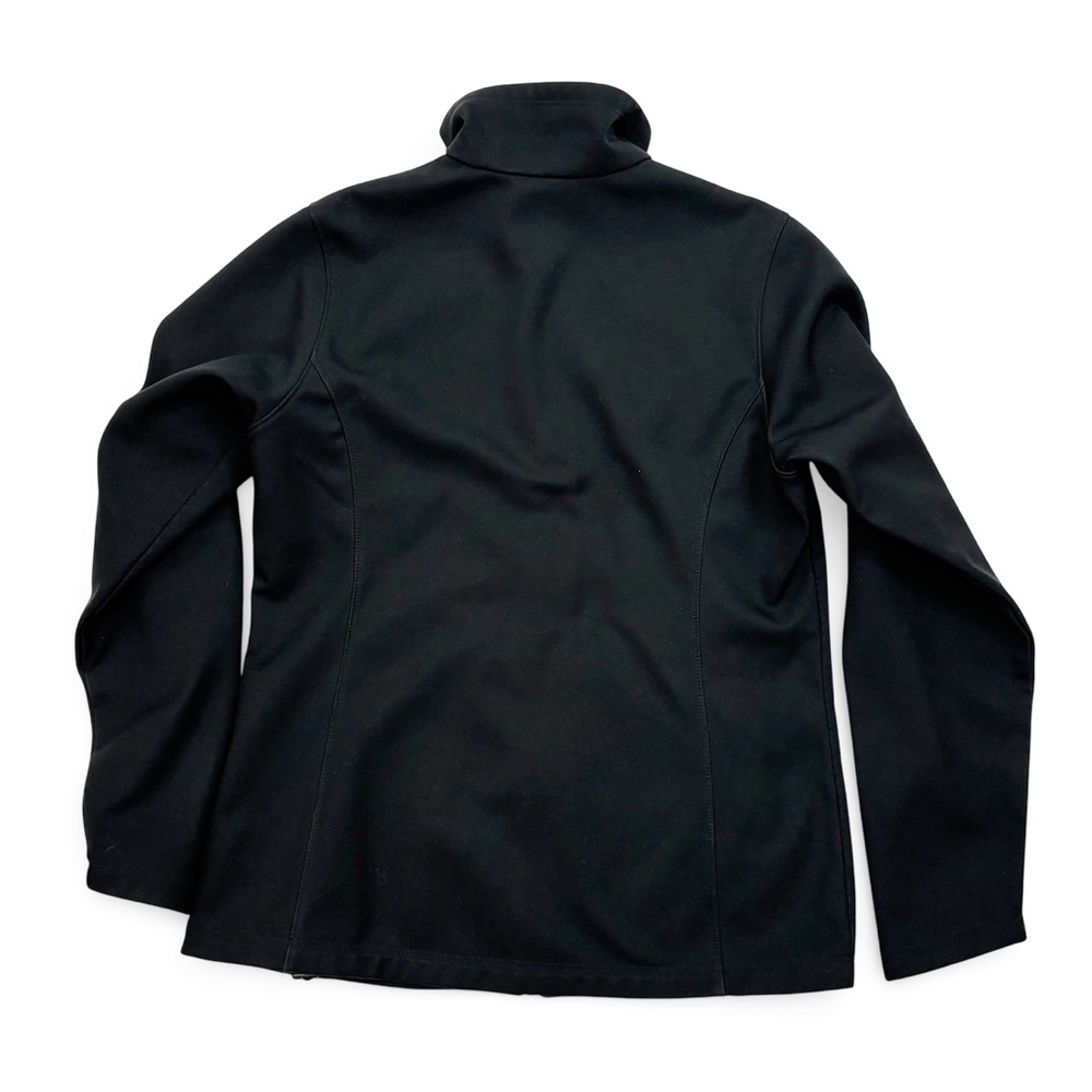 Columbia Women's Black Softshell Jacket | Size Small | Fleece Lined Zip Front - Picture 2 of 11